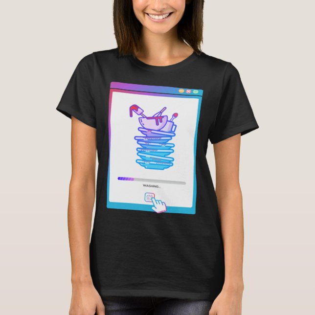 Digital Dishwasher T-Shirt (Front)