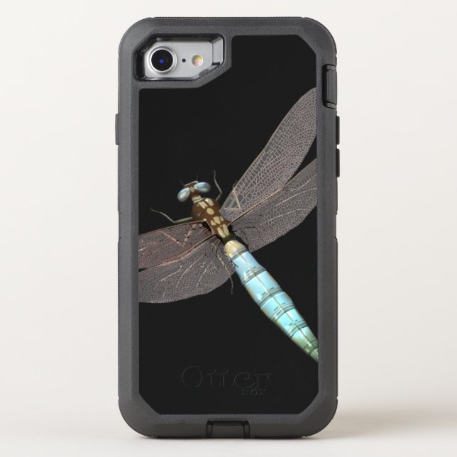 Digital Dragonfly Otterbox iPhone Case (Back)