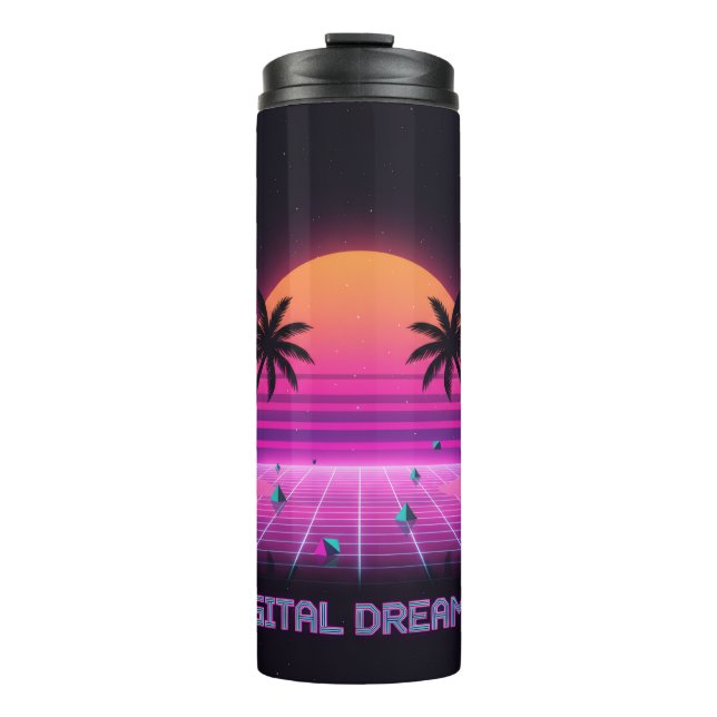 Digital Dreamer Insulated Travel Tumbler (Front)