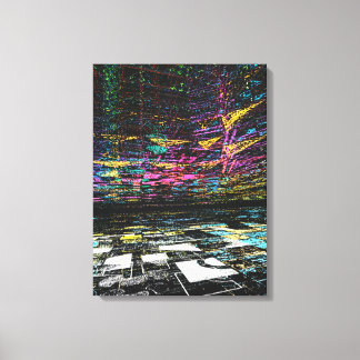 Digital Dreams of Color Canvas Print