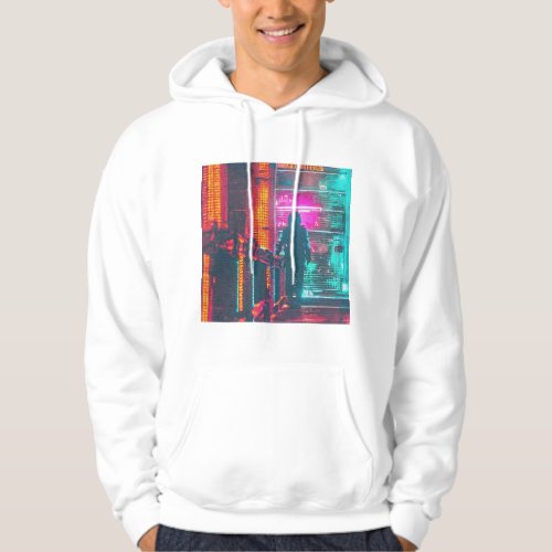 Digital Dystopia _ DD_0x15 Mens Hooded Sweatshirt