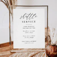 Wedding on sale shuttle service