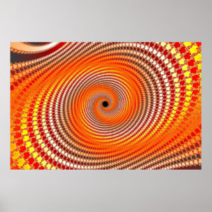 Digital Flare - Fractal Poster