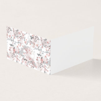 Digital Floral Pattern on Pastel Tones