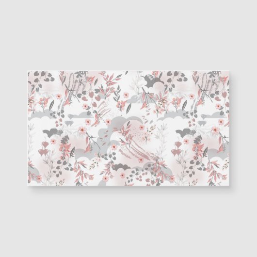 Digital Floral Pattern on Pastel Tones (Front)