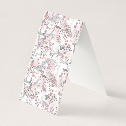 Digital Floral Pattern on Pastel Tones (Back)