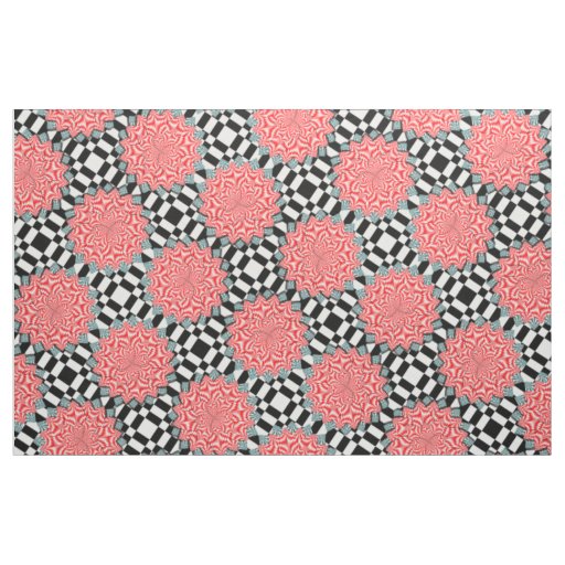 Digital Flower by Kenneth Yoncich Fabric