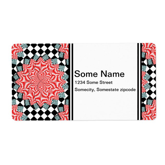 Digital Flower by Kenneth Yoncich Label (Front)