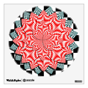 Digital Flower by Kenneth Yoncich Wall Sticker