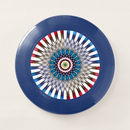 Digital Flower Wham-o Frisbee