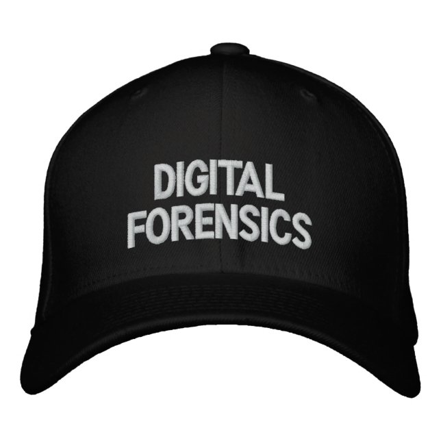 Digital Forensics Embroidered Baseball Hat (Front)