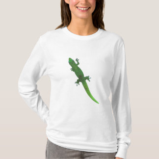 Digital Gecko on Women's Shirt