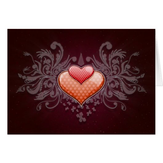 Digital Hearts Cards (Front Horizontal)