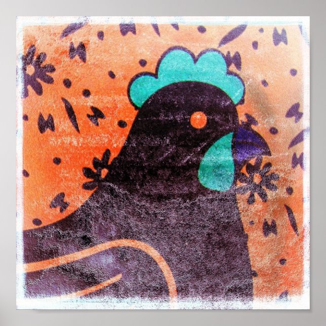 Digital Hen Poster (Front)