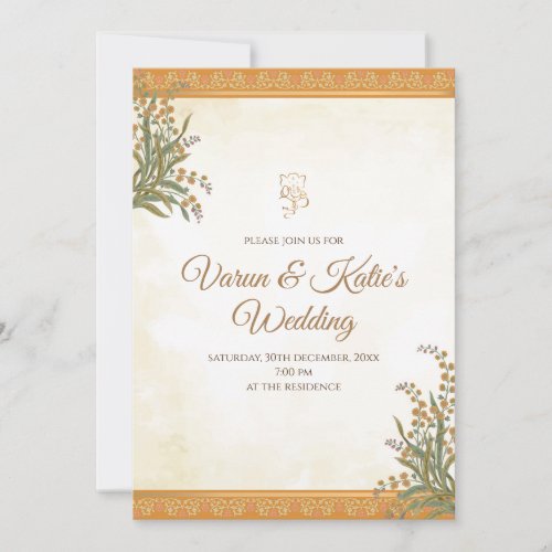 Digital Hindu Wedding cards  Indian invitations