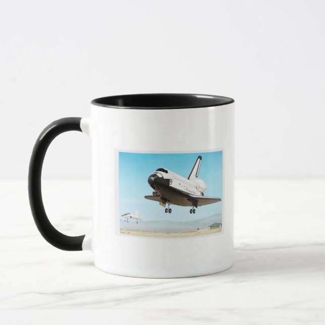Digital illustration of Space Shuttle Mug (Left)