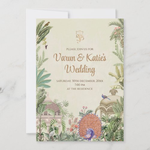 Digital Indian Wedding invite as Hindu Wedding