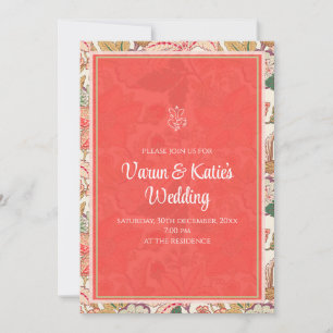 Digital Indian Wedding invite as Hindu Wedding