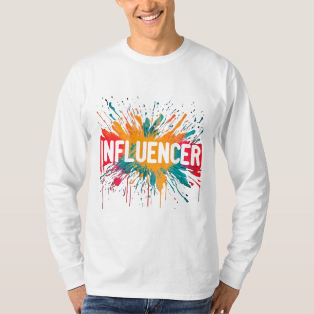 Digital Influence: The Power of Connectivity T-Shirt (Front)
