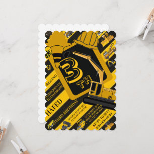 Digital invitation for a children's birthday party