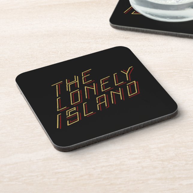 Digital Island Drink Coaster (Left Side)