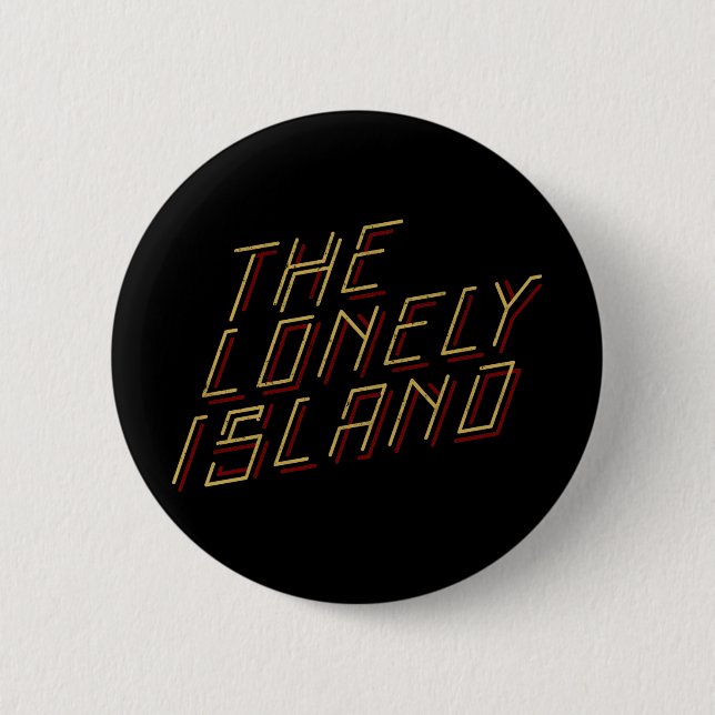 Digital Island Pinback Button (Front)