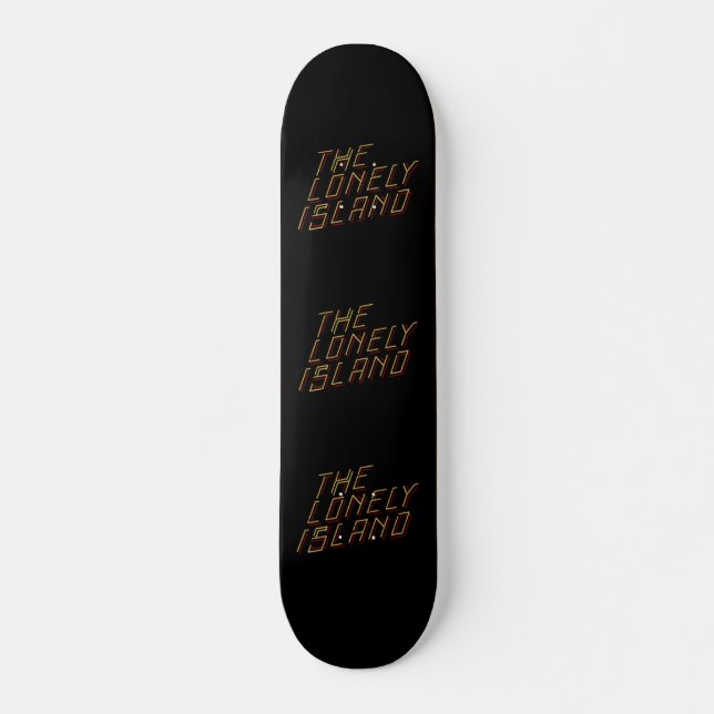 Digital Island Skateboard Deck (Front)