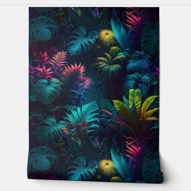 Digital Jungle Escape Wallpaper (Unrolling)