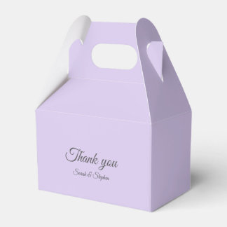 Digital Lavender Favor Box
