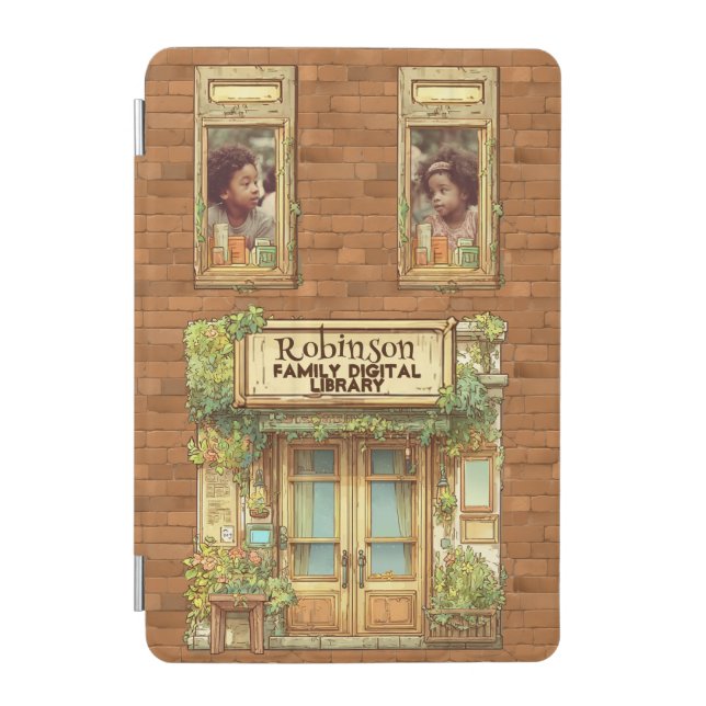 Digital Library Storybook Style, iPad Mini Cover (Front)