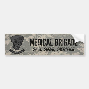 digital, Medical rangers with skul... - Customized Bumper Sticker