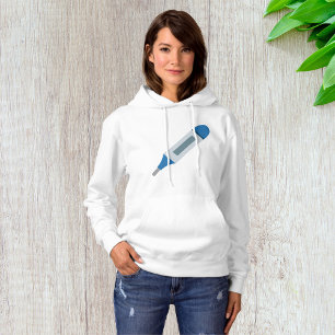 Digital Medical Thermometer Health and Wellness Hoodie