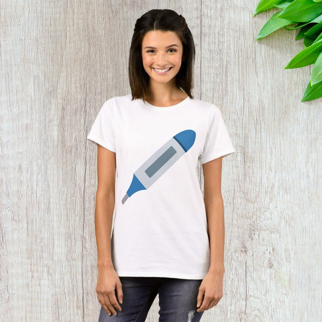 Digital Medical Thermometer Health and Wellness T-Shirt (Creator Uploaded)