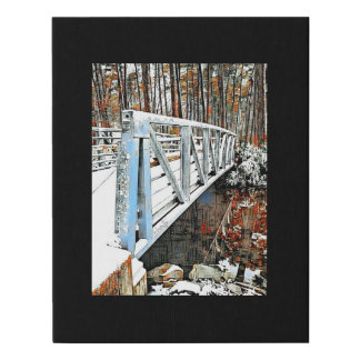 Digital Mixed Media Black Canvas Art