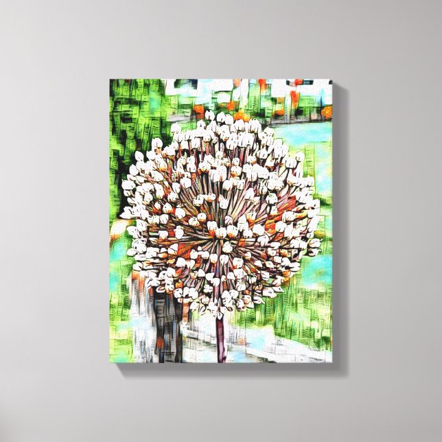 Digital Mixed Media Stretched Canvas Print (Front)