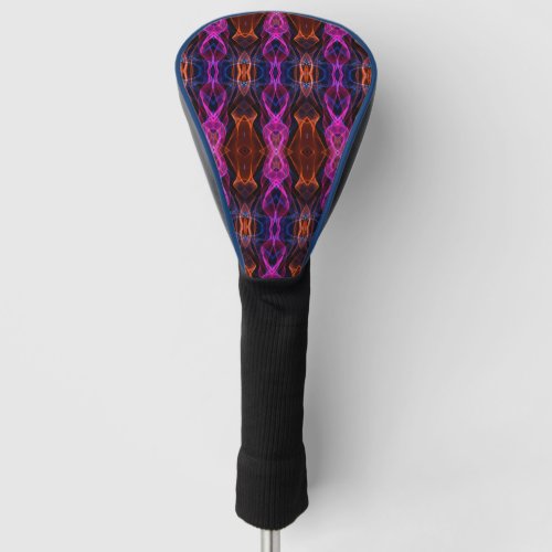 Digital Multicolored Pattern   Golf Head Cover