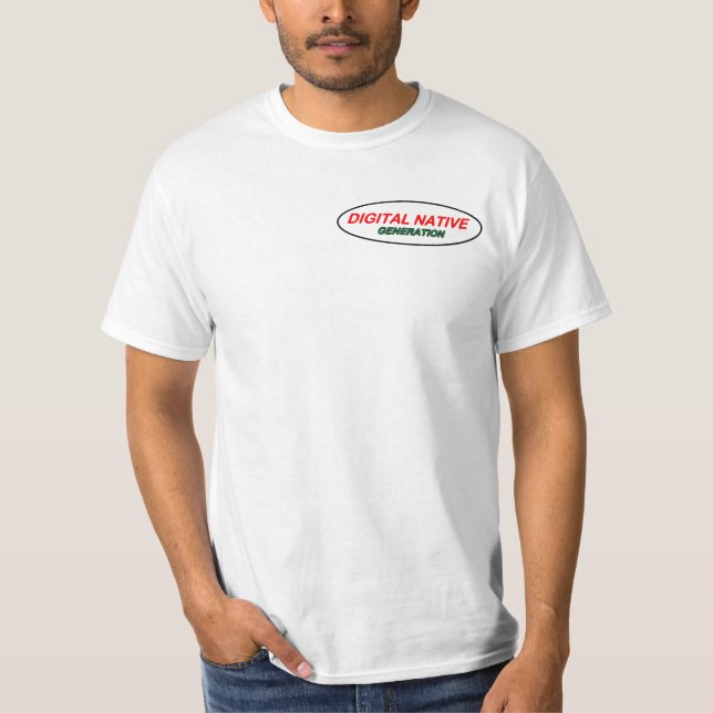 Digital Native T-shirt logo (Front)