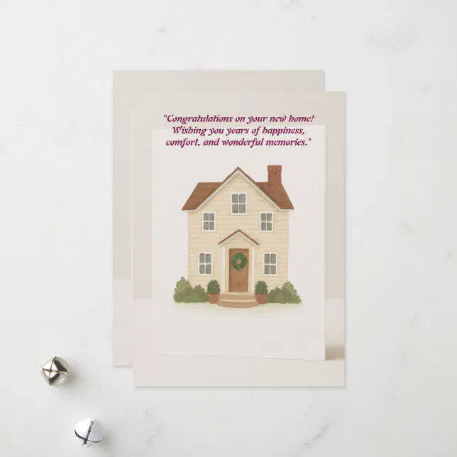 Digital New Home Congratulations Card | Zazzle