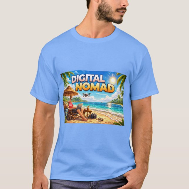 Digital Nomad Brewery T-Shirt (Front)