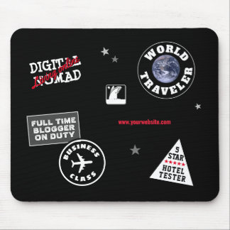 Digital Nomad Mouse Pad