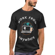 Digital Nomad & Remote Work Lifestyle T-Shirt