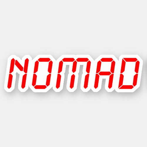 DIGITAL NOMAD STICKER