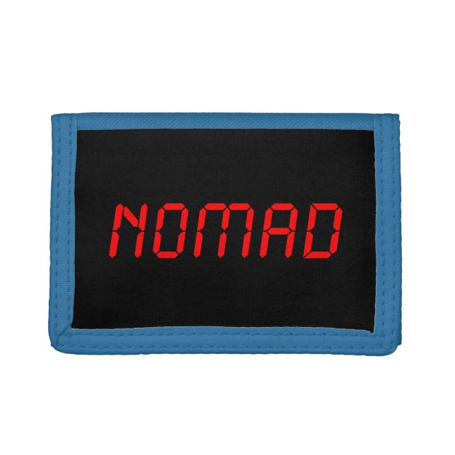 DIGITAL NOMAD TRIFOLD WALLET (Front)