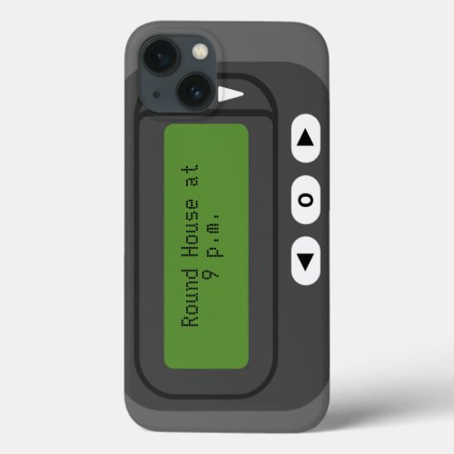 Digital Pager iPhone 13 Case