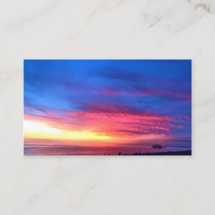 Digital Painting - Beautiful Sunset with West Pier Calling Card
