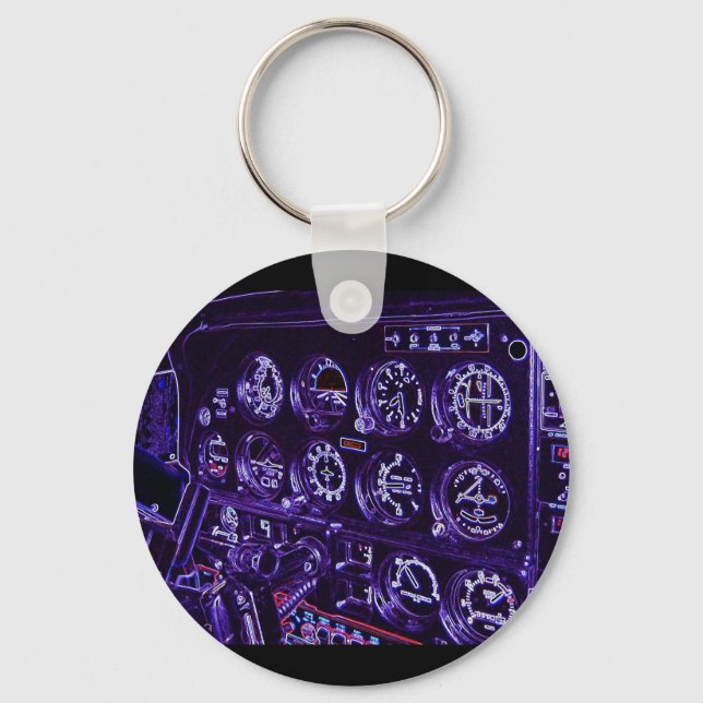 Digital Panel Keychain (Front)