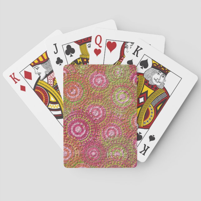 Digital Paper Effect Poker Cards (Back)