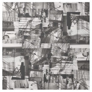 digital photocollage cable gallery wrap