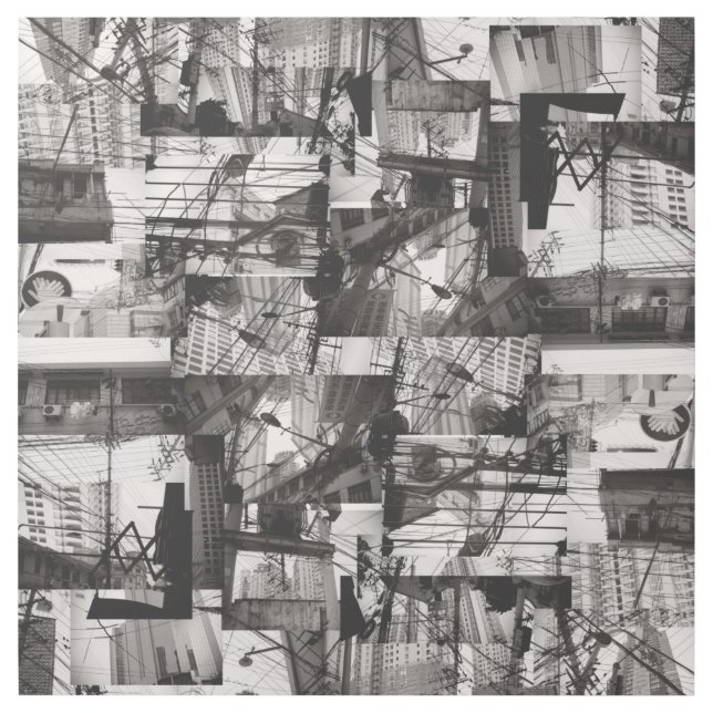 digital photocollage cable gallery wrap (Front)