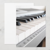 Digital piano keyboard (Front/Back)